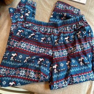 Pajama pants snoopy with Christmas hat
